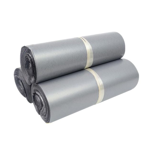 

storage bags 50pcs/lot argent logistics courier bag envelope mail self adhesive seal plastic pouch