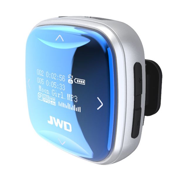 

jwd jwm-101 8gb sport mp3 player portable audio player fm radio voice recording e-book 0.96 inches screen with headphones