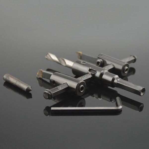 

adjustable metal alloy steel wood circle hole saw drill bit cutter kit 30mm-120mm diy reaming device reamer