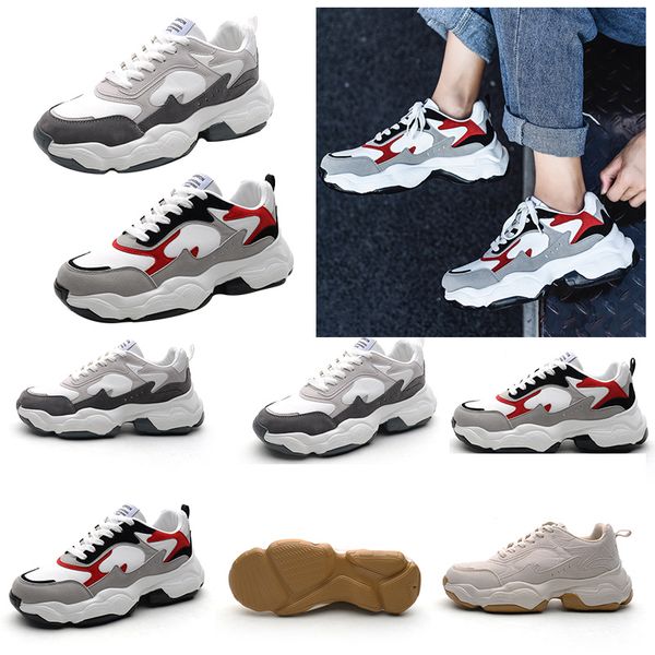 

new slipper for women men fashion old dad shoes grey white red black breathable comfortable sport designer sneakers 39-44