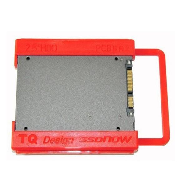 

2 pack ssd/hdd hard drive bay adapters, shockproof hard disk easy mounting bracket holder trays, no screws required