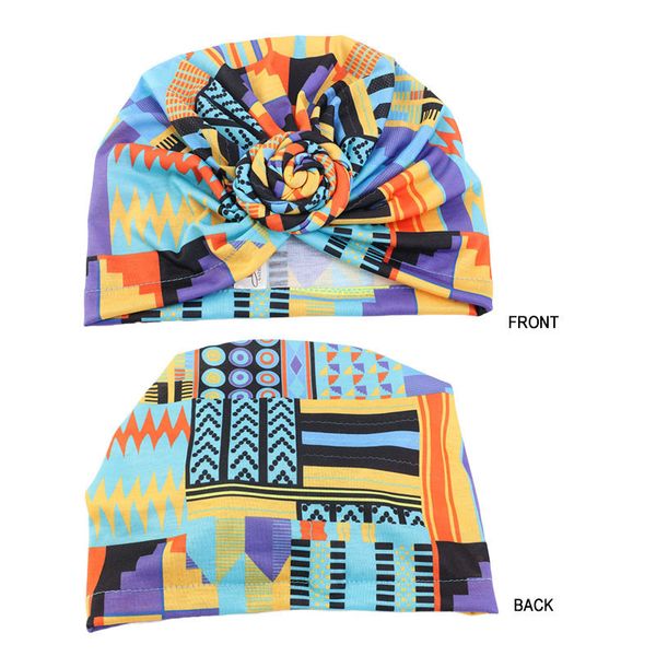 

pattern elastic chemo african ladies new warm cotton headwrap knot bandana hats women bandanas cap turban hair accessories imjeu, White;black