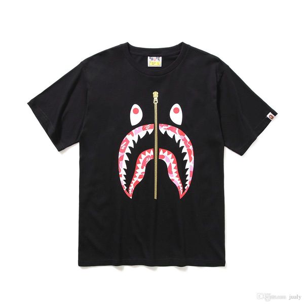 

Мужские дизайнерские футболки от купания обезьяны белая футболка хлопок обезьян