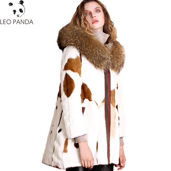 

winter new fashion women ladies thicken warm hooded pockets zippers coats female karakul sheep fur fur coat cy497, Black