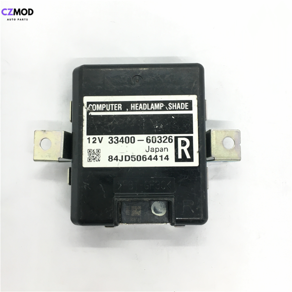 

czmod original 33500-60326 l 33400 60326 r 12v headlight computer headlamp shade 33500 60326 33400-60326 used car accessories