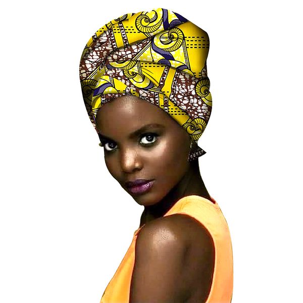 

african fashion head scarf print wax cotton women african clothing bazin rich headwear a18h001, Red