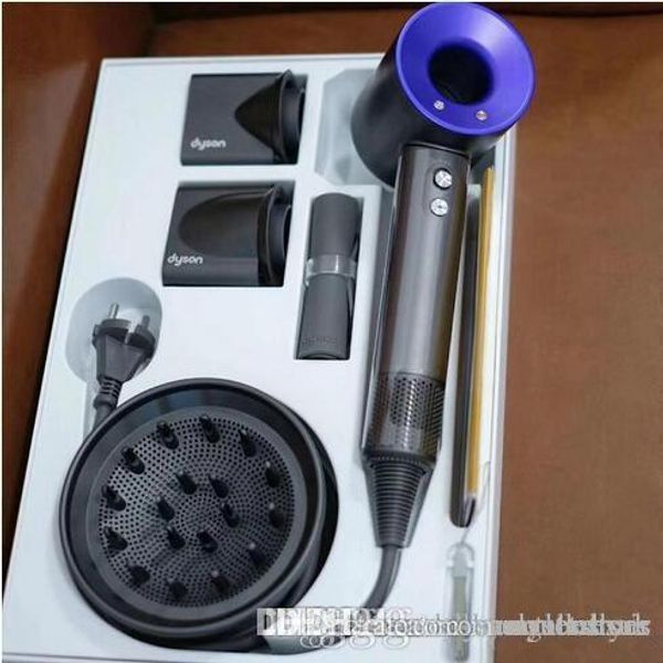 

Official original blue purple dy on uper onic profe ional alon tool blow dryer heat uper peed blower dry hair high power ale