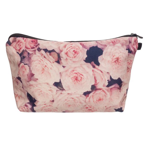 

vintage flower floral pencil pen case bag cosmetic makeup storage bag purse