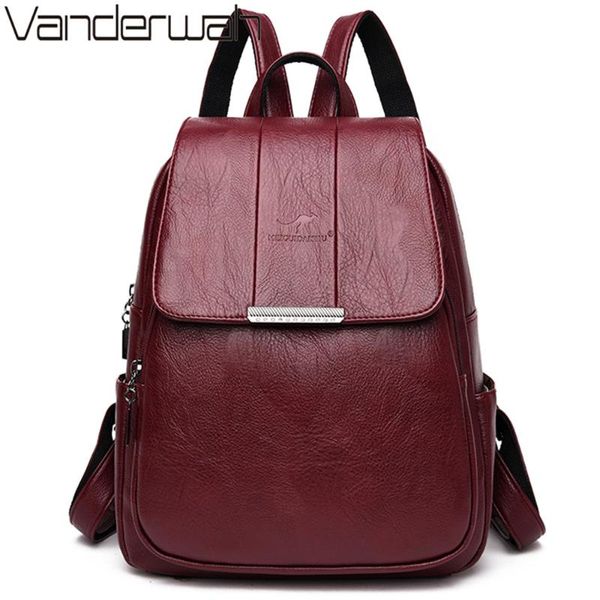 

кожа мешок dos femme горячих женщин рюкзак женщина высокого качества bagpack для женщин моды ранцы рюкзаки болс feminina