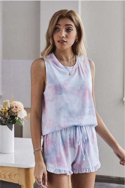 

нове беплане дл пижам tiedye дл женин crew neck tie dye пижама коѬокие набоѬ tie dye п, Blue;gray
