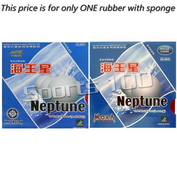 

yinhe neptune long pips-out table tennis / pingpong rubber with sponge 0.7mm