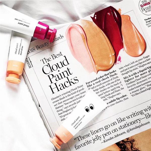 

Co metic makeup glo ier cloud paint blu h co metic 4 color liquid blu h makeup 10ml