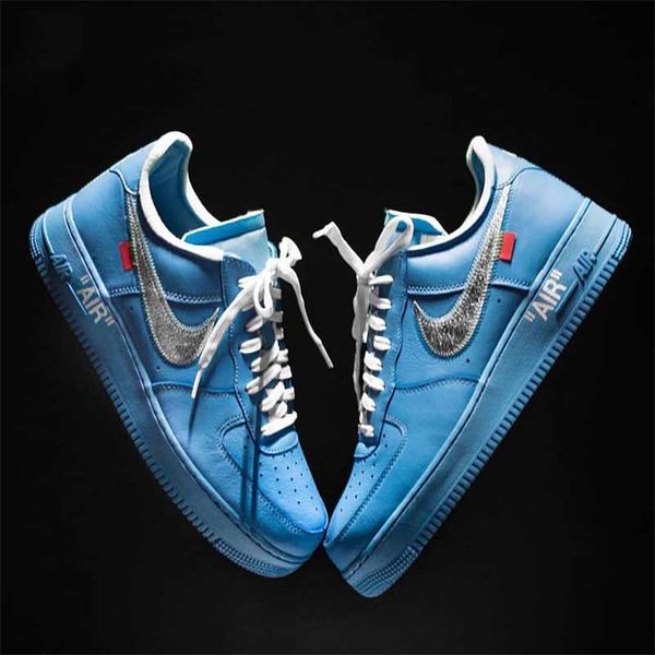 

the ten desÃ­gner off whÃ¬te x nikÃ¨ air forcÃ¨ 1 low white virgil ow men/women volt ao4606 sneakers sports running shoes force 36-45