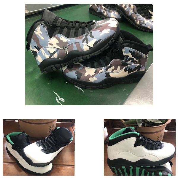 

new 10 10s seattle men basketball cement cool grey light westbrook grey black white woodland camo sport sneakers size eur 40-47