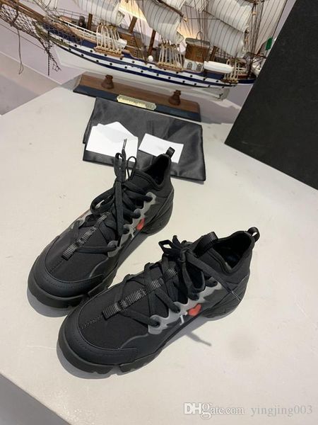 

new style man casual shoes woman fashion gold pink blue platform white sneaker trainers party wedding shoe drop ship xr19120906, Black