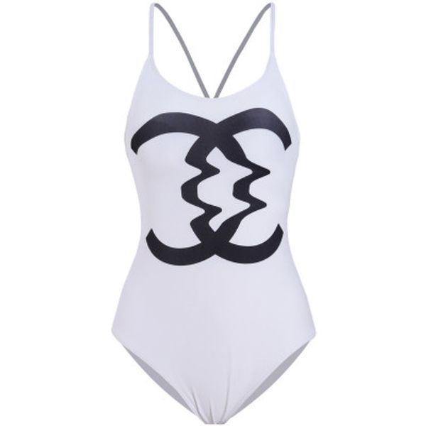 

womens designer swimsuit brand letter g swimwear backless one piece set luxury summer cool beach wear bikini for women, White;black