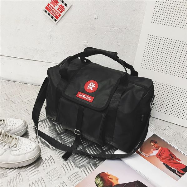 

spring 2019 new korean single shoulder travel bag short-distance training fitness sports women's bag