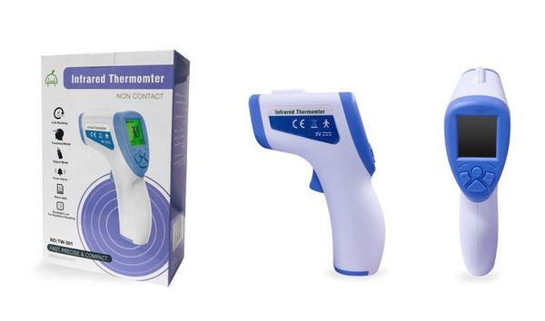 

dhl fedex quick send forehead thermometer non-contact thermometer, infrared electronic thermometer, thermometer with export certification ce