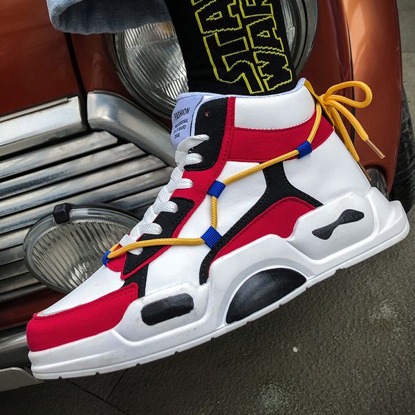 

selling casual men shoes lace up fashion men sneakers anti slip pu leather shoes comfortable casual for youth, Black