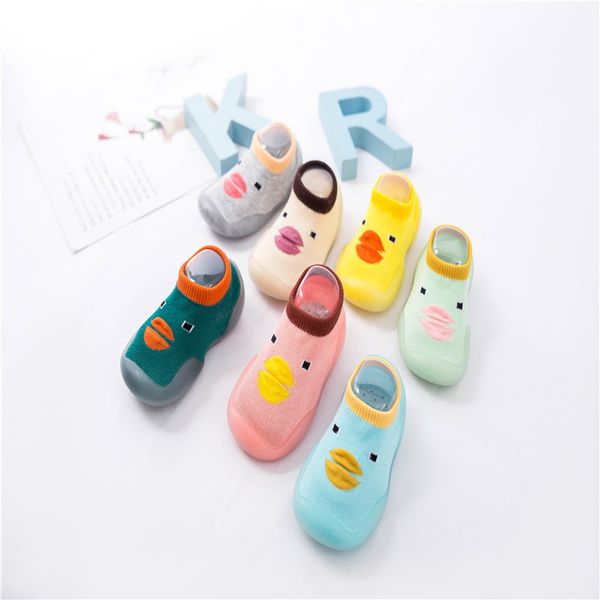 

детская обувь малыша обувь ребенок без скольжения мягких нижнего носков пола утка 0-2.5y z19 7цветов zfq