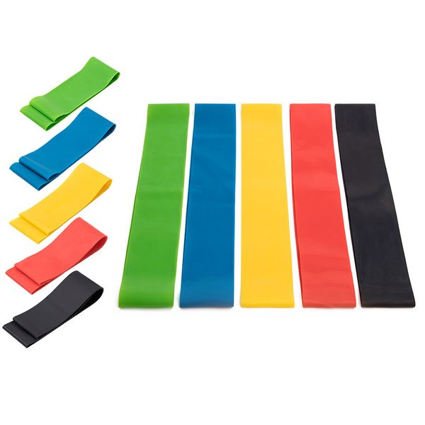 

us wholesale 5 levels of resistance bands for yoga workout pulling exercise stretching , legs and butt,fabric workout bands