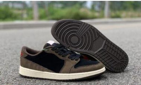 

2019 новый релиз трэвис скотт x 1 low og ts sp 1s man дизайнерские баскетбол обувь sail dark mocha university красный открытый кроссовки