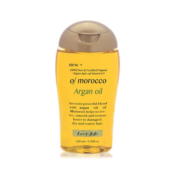 100 Pure Natural Certified Organic 120ml Morocco Argan Hair Oil