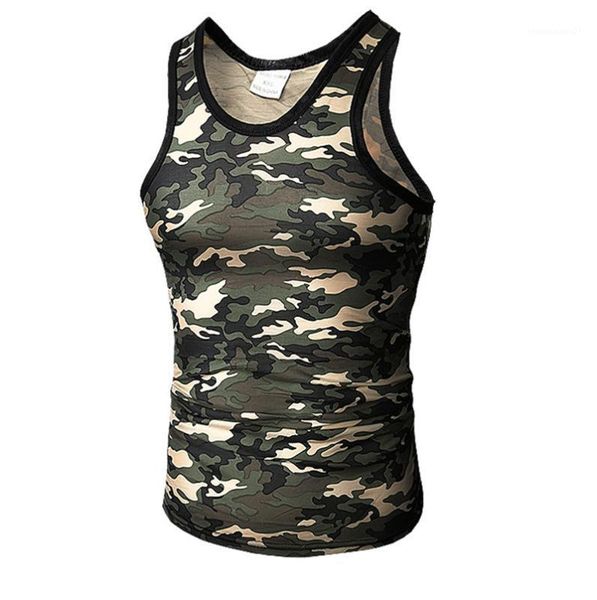

sleeveless skinny casual boys tshirts pullover slim active male clothing summer mens gym tank camouflage, White;black