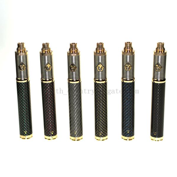 

Vision Spinner 3 Battery 1650 Spinner III VV Battery Carbon Fiber Finished Variable Voltage 3.3~4.8V vs Spinner 2 EGO EVOD DHL