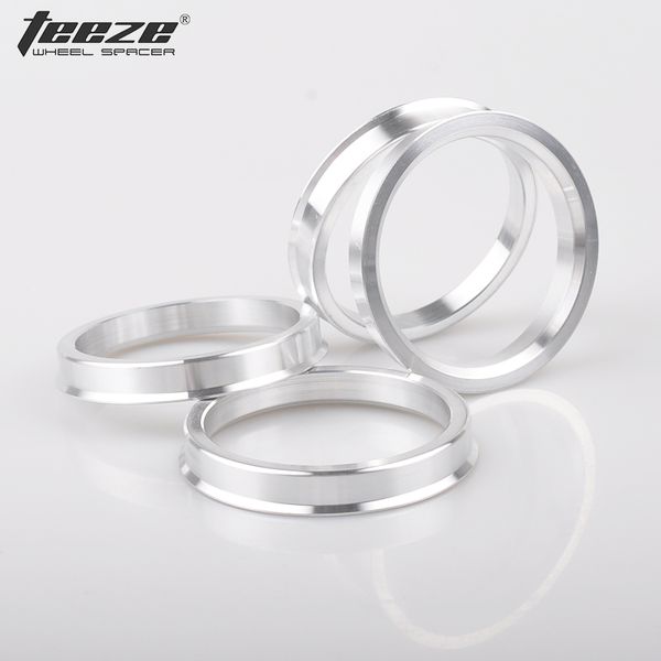 

teeze-(4 pieces/set) aluminum alloy wheel tire accessories center hub rings od 60.1 to id 58.6 centric spigot hub rings