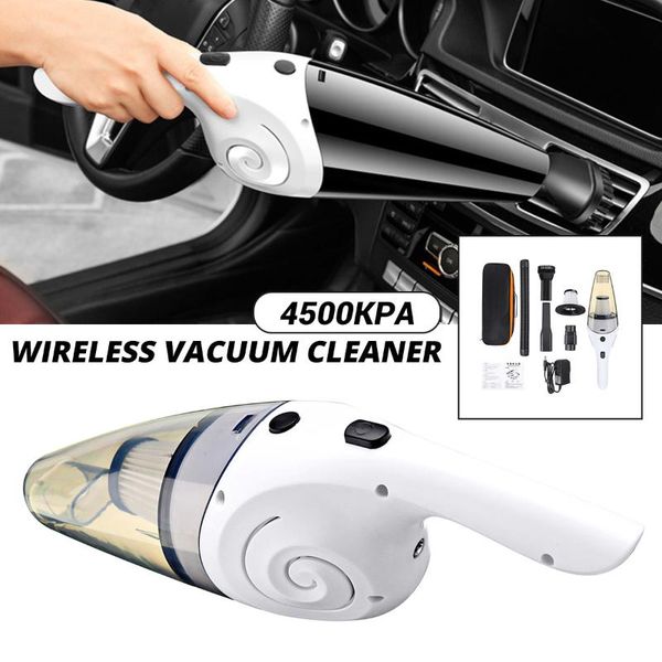 

5000mbar car cleaner vacuum wireless handheld vacuum cleaner for car home rechargeble wet&dry dust collector powerful suction