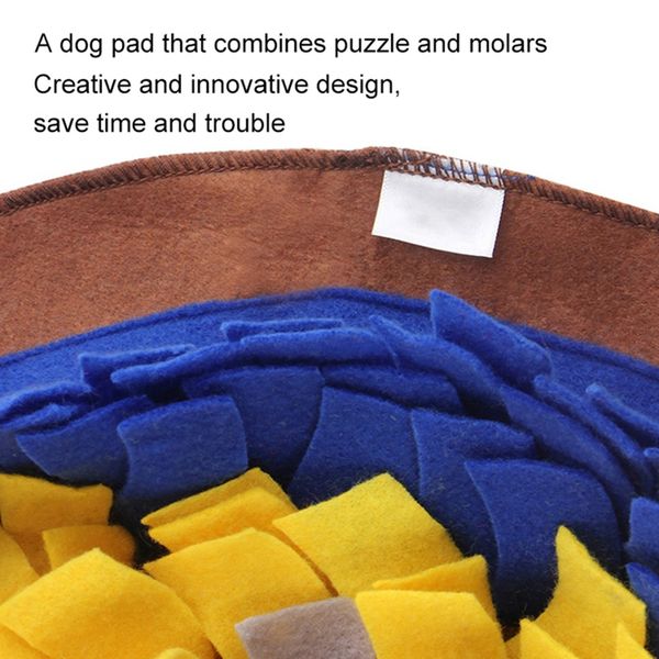 

comfortable pet dog mat washable dog training blanket dogs smelling mat iq training pressure releasing nose work toy