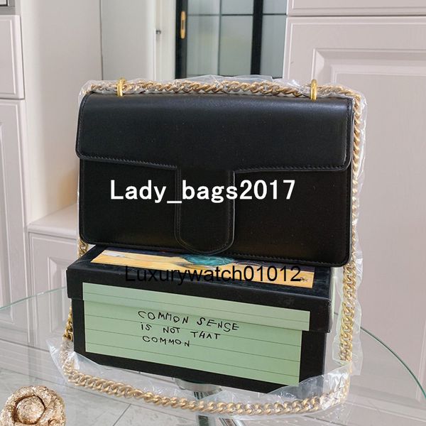 

brandclassic retro box bags thick chain shoulder bag genuine leather lady messenger bags love heart chain crossbody handbag purse