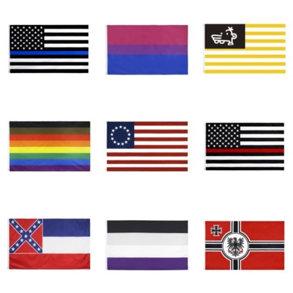 

3 x 5 ft rainbow flag gay pride symbol lgbt flag with metal grommets 90 x 150 cm#179
