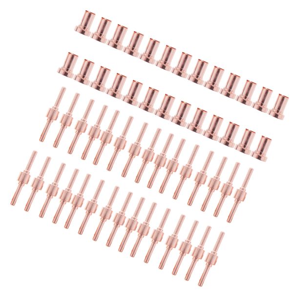 

60pcs red copper extended long 9-8211 plasma tip nozzle fit thermal dynamics plasma cutting torch 10pk
