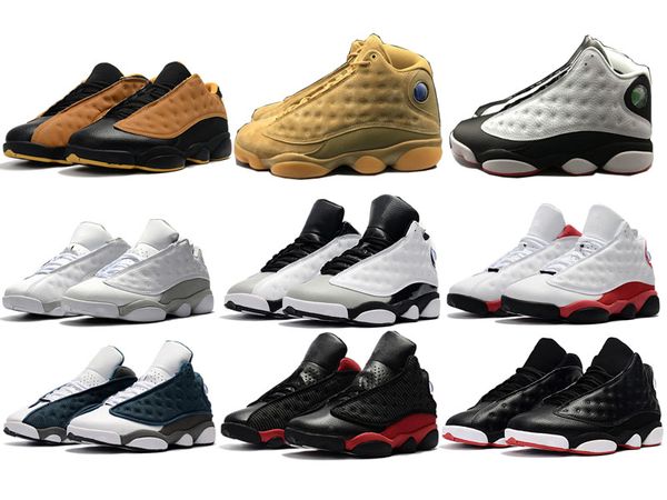 

Sport Shoes 13s Basketball Shoes for Men Chicago Pure Money Wheat Mens Design Sneakers for Fitness Trending Casual Trainers Size 40-45