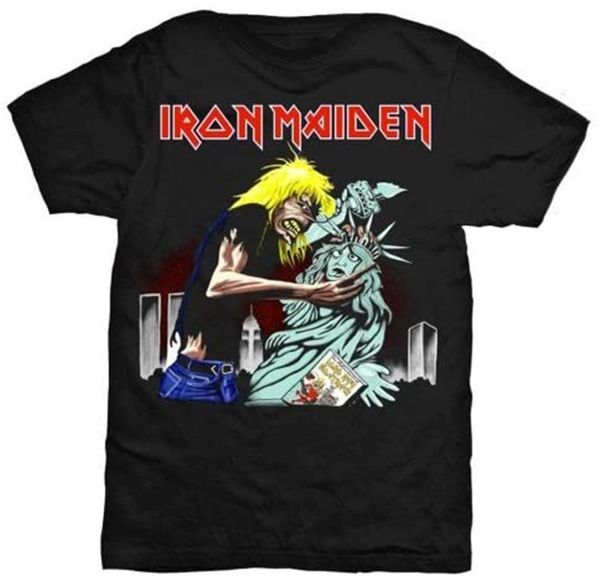 

iron maiden number of the beast классическая футболка женские рубашки хлопчатобумажные рубашки shirtst0164, White