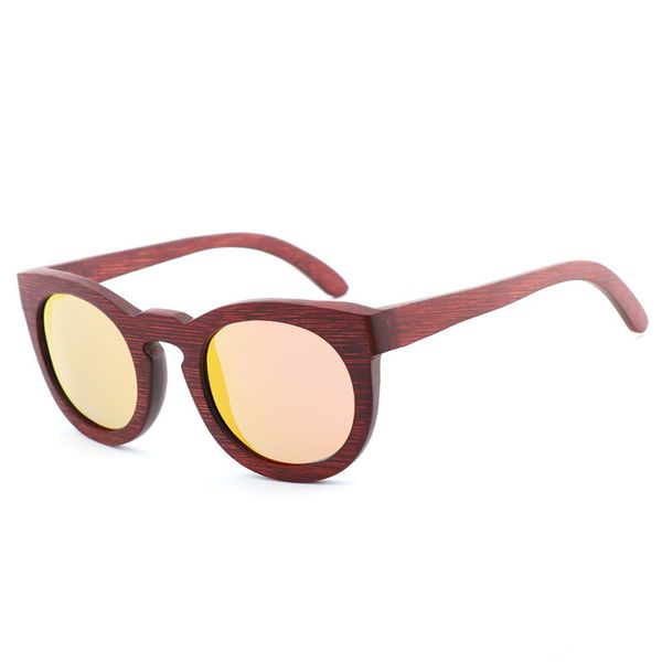 

berwer bamboo sunglasses women ladies wood glasses bamboo vintage polarized sunglasses for men oculos de sol feminino, White;black