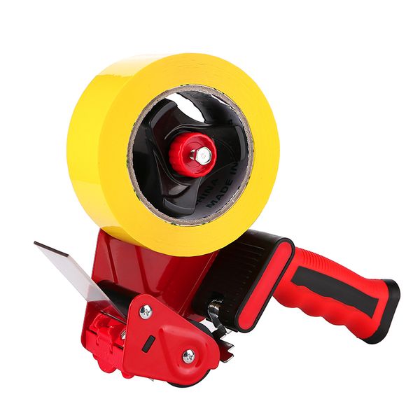 

1pcs sealing packer tape dispenser capable 4-5cm width sealing tape holder with cutter manual packing machine papelaria