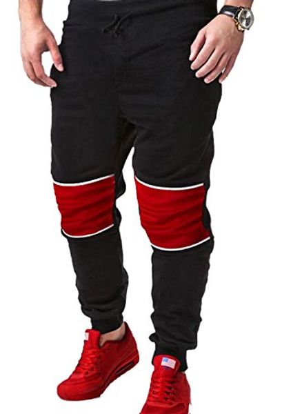 

abetteric abetteric joggers хип-хоп танец багги sweatpants, Black
