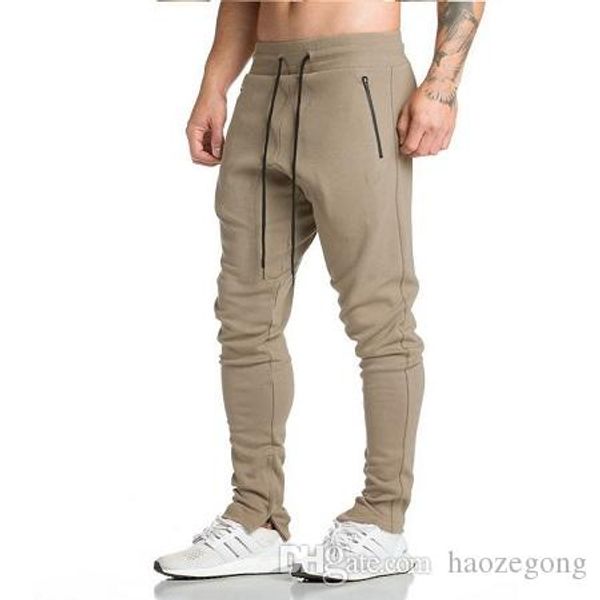 

new design men sportswear pants casual elastic mens fitness workout pants skinny sweatpants trousers jogger pants for males