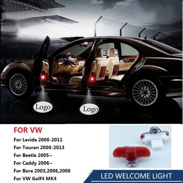 2019 For Vw Lavida Touran Beetle Caddy Bora Car Door Laser Projector Lamp 3d Ghost Logo Shadow Light Decorative Led Welcome Light From Andy Led World