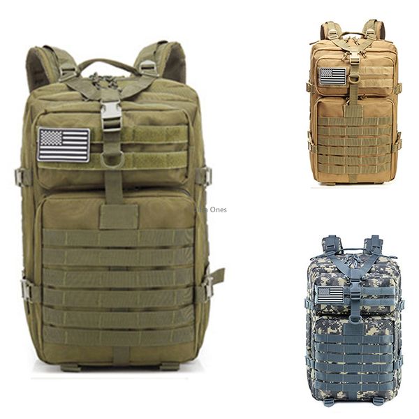

outdoor molle tactical backpack nylon trekking army travel rucksack sports men women camping hiking fishing hunting bag