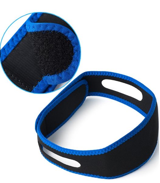 

Anti noring chin trap neoprene noring chin upport belt anti apnea jaw olution leep device