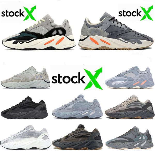 

new arrival magnet 700 wave runner inertia tephra solid grey vanta runing shoes men designer shoes women static sneakers eur 36-45