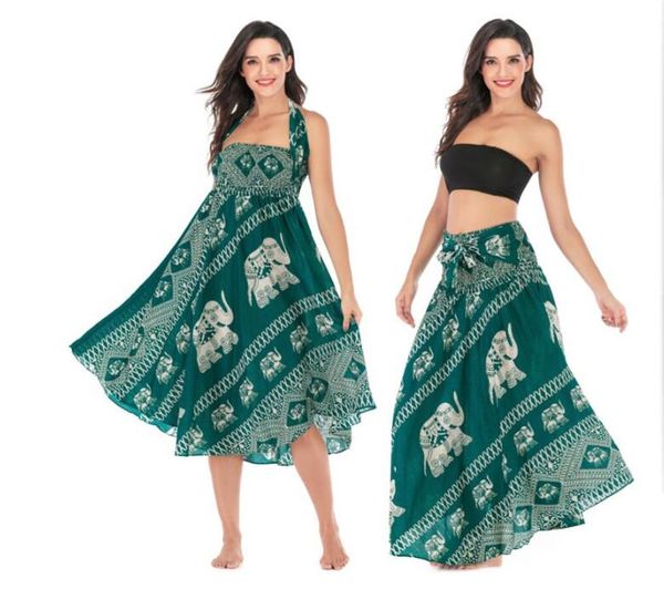 

green 2 ways to wear designer fashion skirt woman casual dress 1 pc/lot 100% cotton color warm drop shopping lady clothes, Black