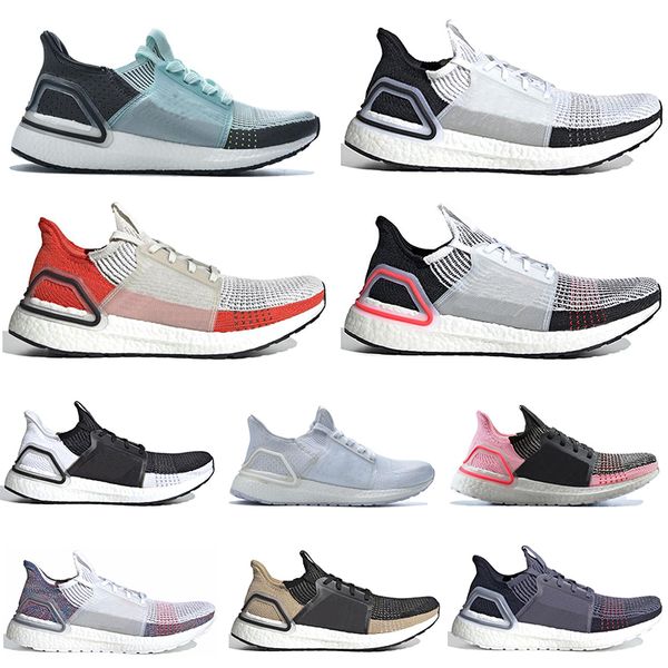

2019 ale primeknit ultra 5.0 ub 19 running shoes laser red true pink women and men athletic sports sneaker mens trainer 36-45, White;red