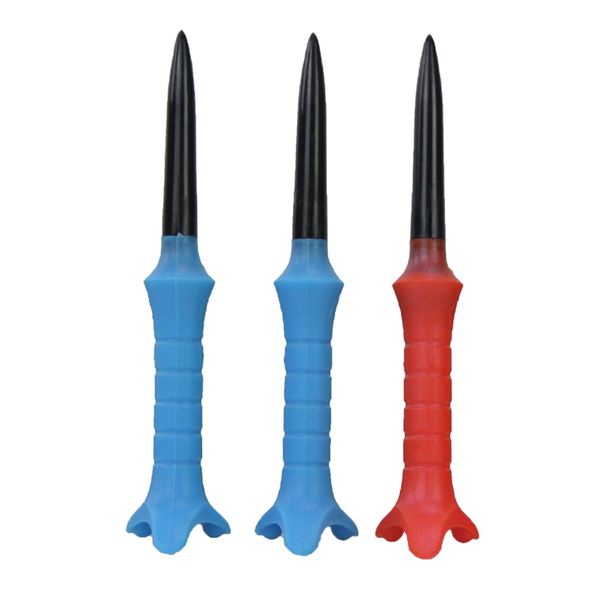 

3pcs/set professional golf tee guide magnetic rotatable tees replacement assorted 80/76mm