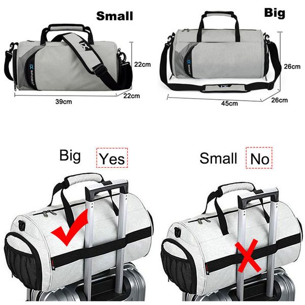 

designer-men gym bags for training bag 2020 fitness travel sport outdoor sports shoes women dry wet gymtas yoga