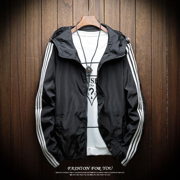 

2018 summer men fast drying creative printing lightweight proof clothing jacket dropshipping, Black;brown